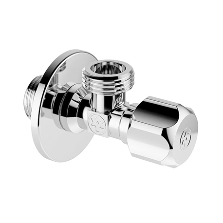 Кран угловой сантехнический Miraya 1/2x1/2" (TU-16624)