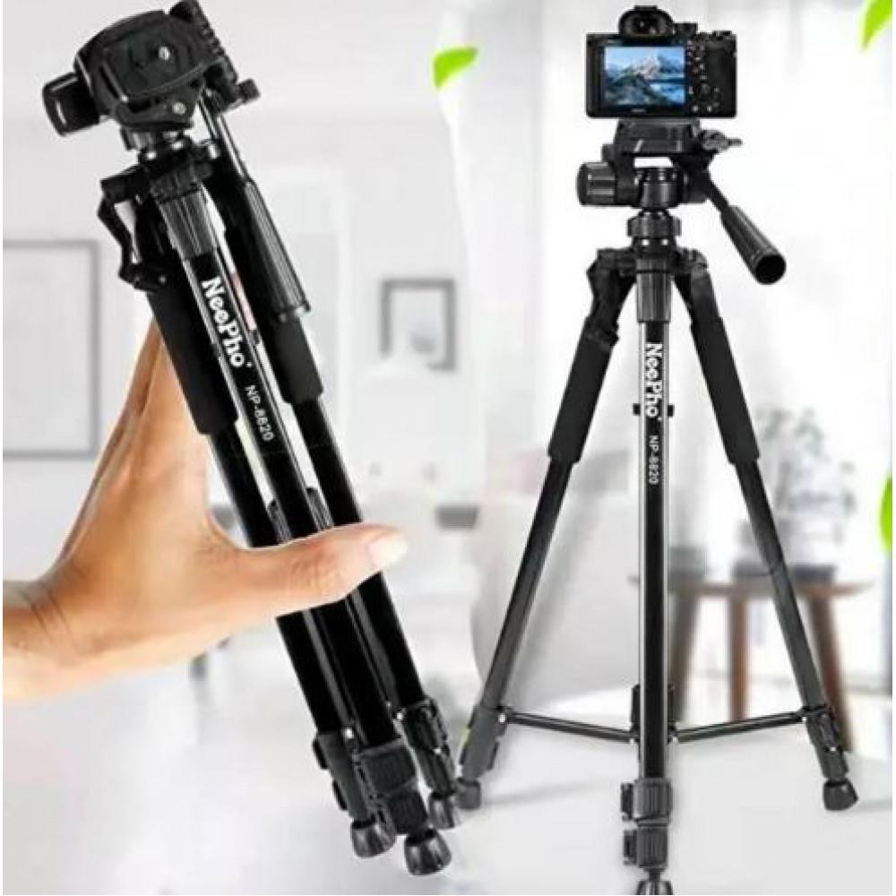 Штатив Neepho NP-8820 Tripod Stand Multifunctional 1,5 м - фото 4