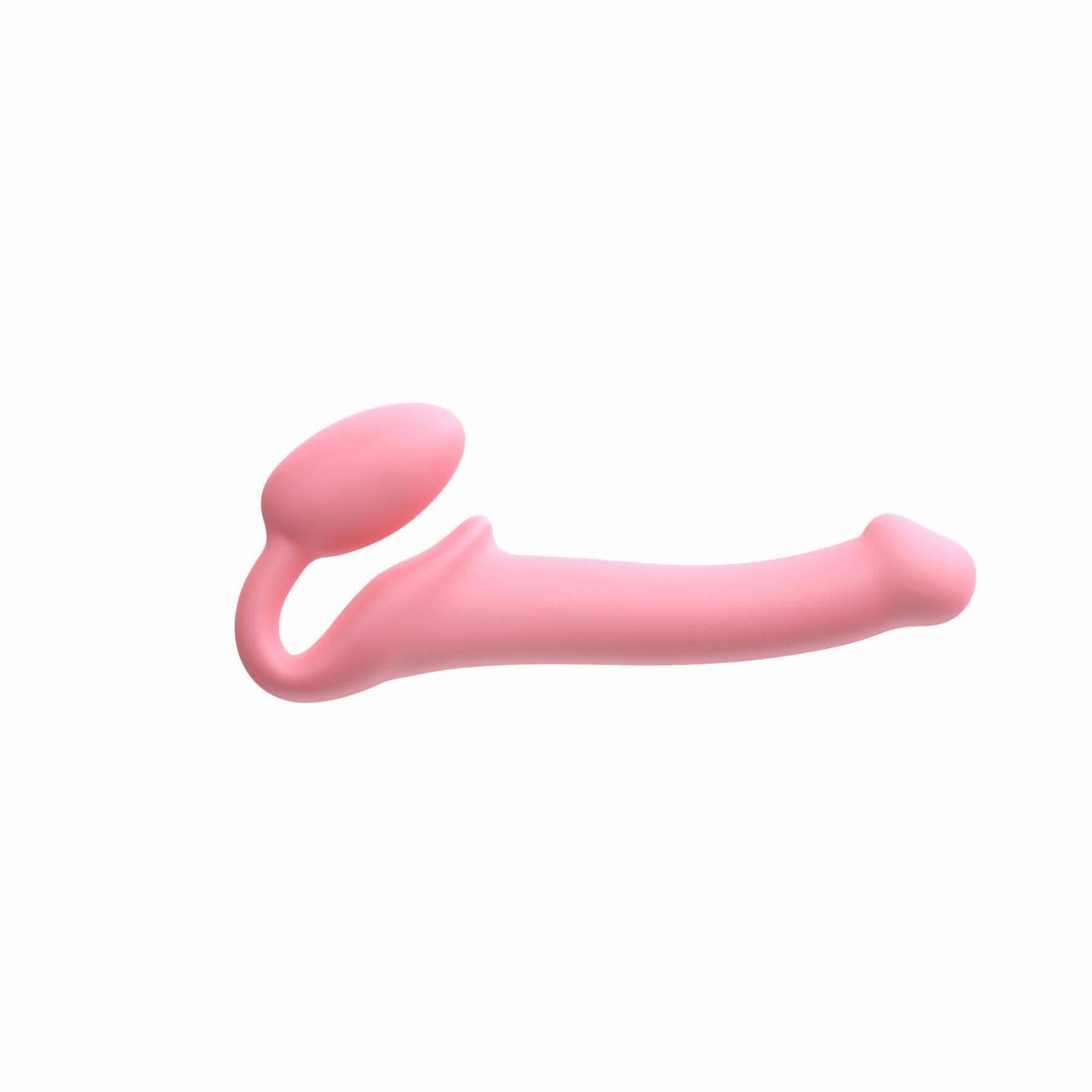 Страпон безремневой Strap-On-Me Rose XL регулируемый d 4,5 см ( 38131561)