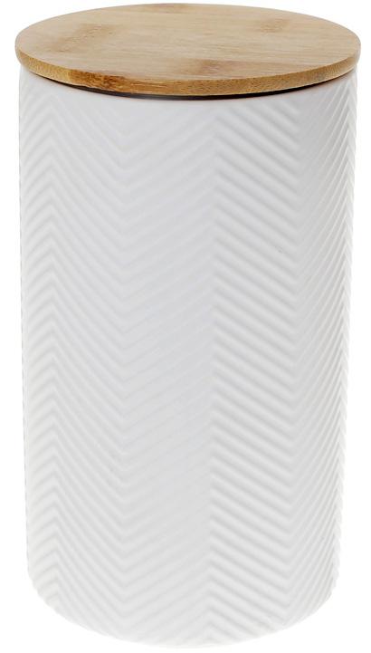 Банка Merceyl ЗигЗаг 900 мл Белый (10259831)