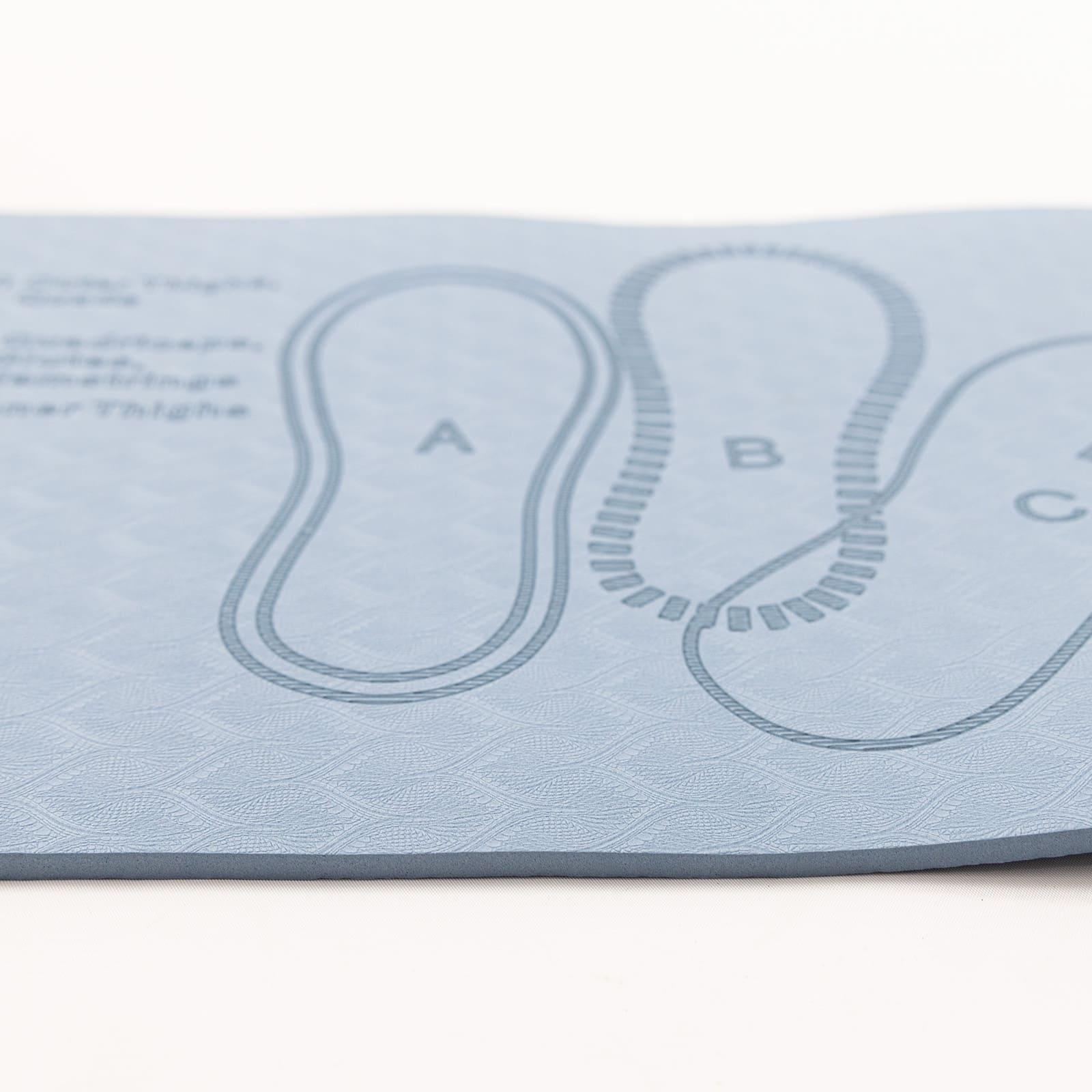 Набір OSPORT килимок для фітнесу TPE 6 мм Блакитний (MS 4588) - фото 3 Набір OSPORT килимок для фітнесу TPE 6 мм Блакитний (MS 4588) - фото 3