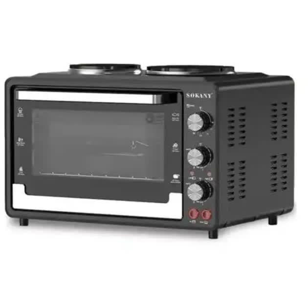 Електродуховка настільна Sokany SK-10029 40 л 4600 Вт (30308441)