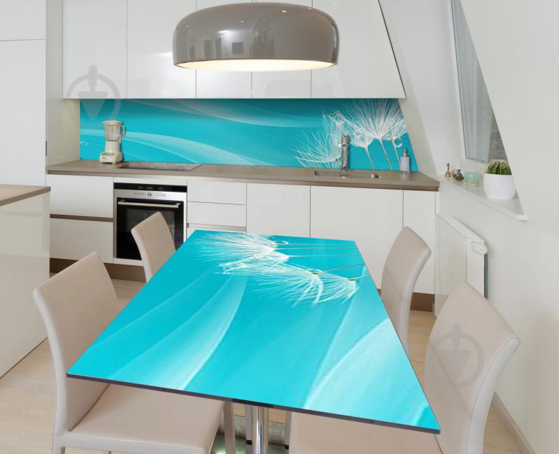 Наклейка 3Д виниловая на стол Zatarga «Лёгкость одуванчика» 600х1200 мм (Z184233st)