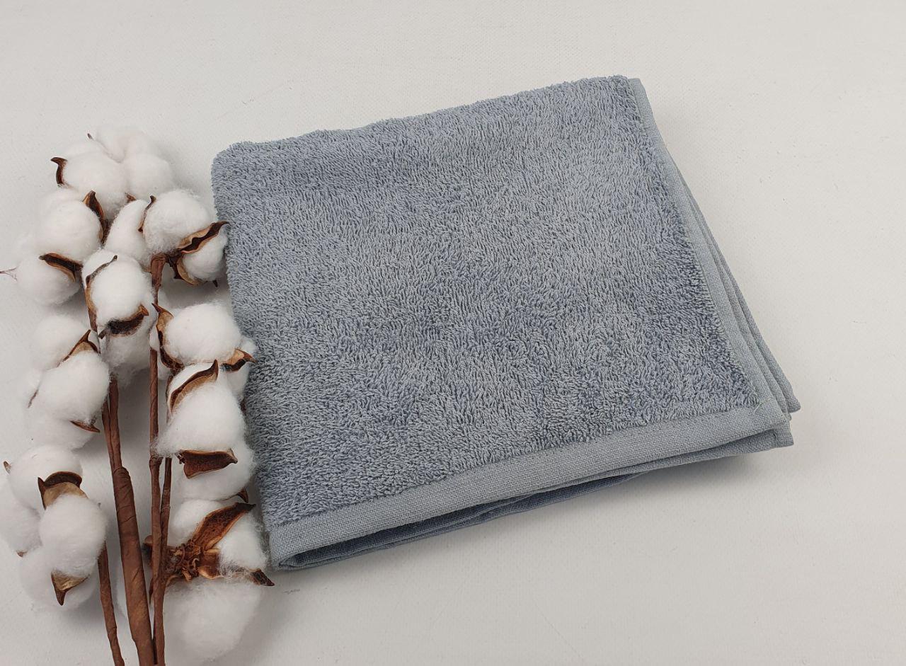 Рушник Homeline 430 г/м2 50x90 см Сірий (CN39003) - фото 1 Рушник Homeline 430 г/м2 50x90 см Сірий (CN39003) - фото 1