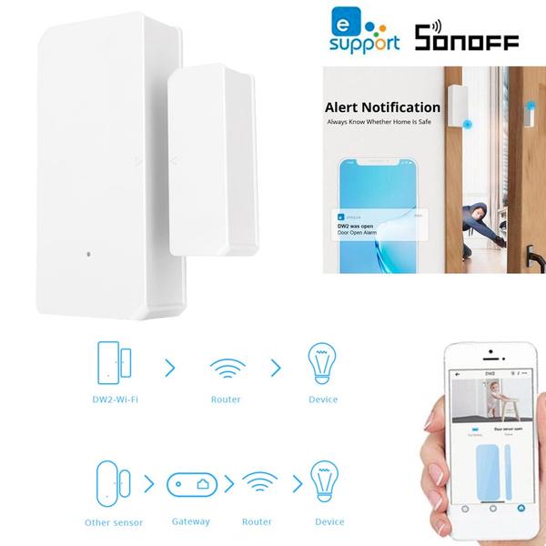 Wi-Fi Беспроводной датчик открытия двери/окна SONOFF DW2 - фото 4 Wi-Fi Беспроводной датчик открытия двери/окна SONOFF DW2 - фото 4