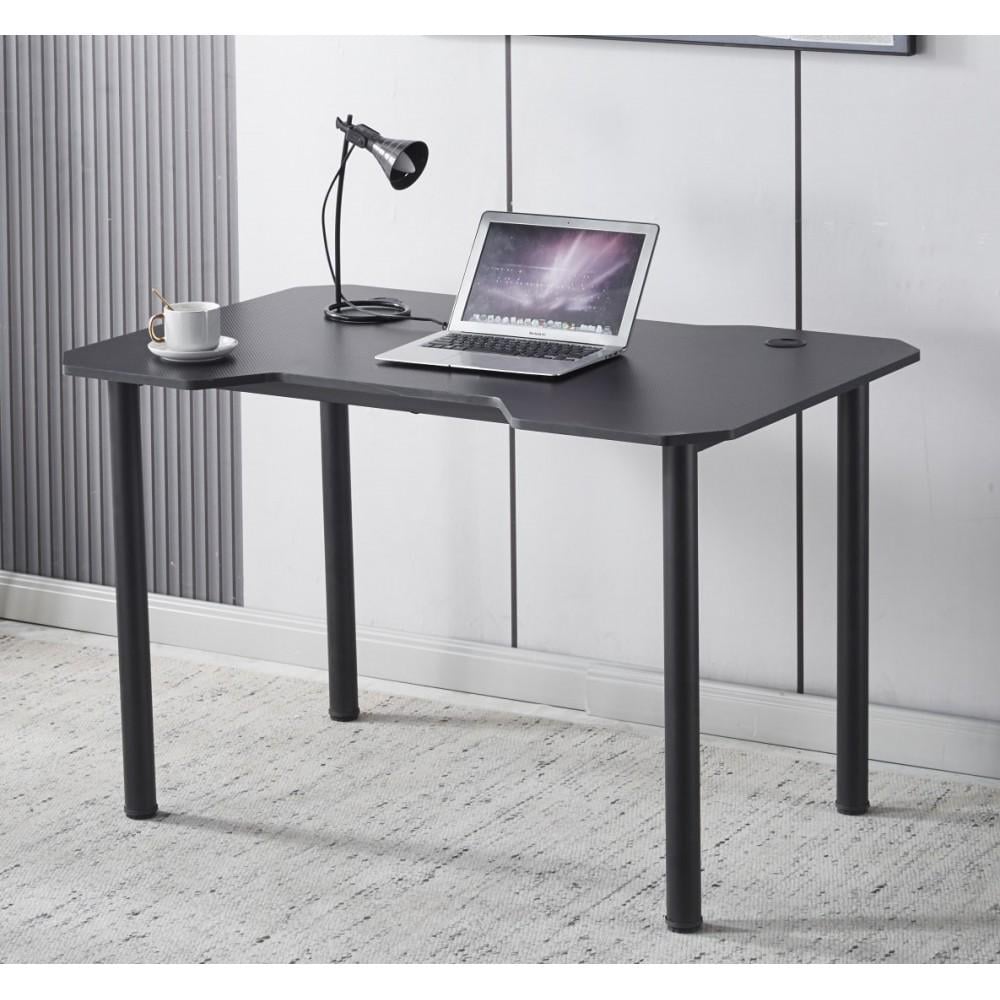 Комп'ютерний стіл Bonro B-10 геймерський ігровий 120 см Чорний (42401142)