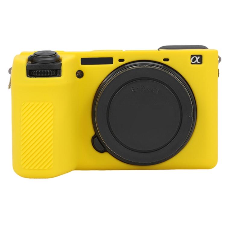 Чехол для фотоаппаратов Sony A6700 защитный силиконовый Желтый Чехол для фотоаппаратов Sony A6700 защитный силиконовый Желтый