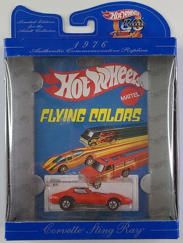 Игрушечная машинка Hot Wheels Corvette Stingray 1998 HW 30th Anniversary 1976 (18865)