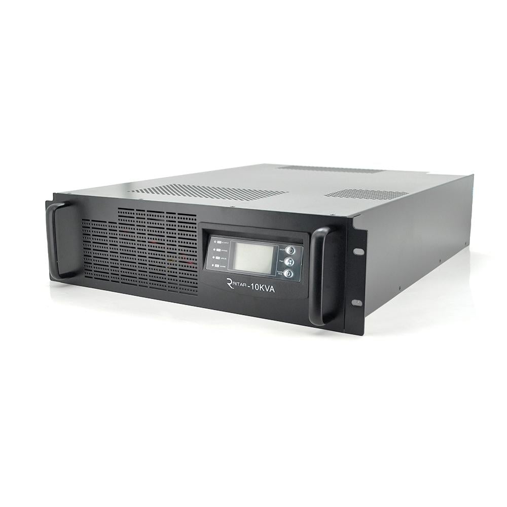 Джерело безперебійного живлення Ritar RT-10KS-LCD RACK 10000VA (18624)