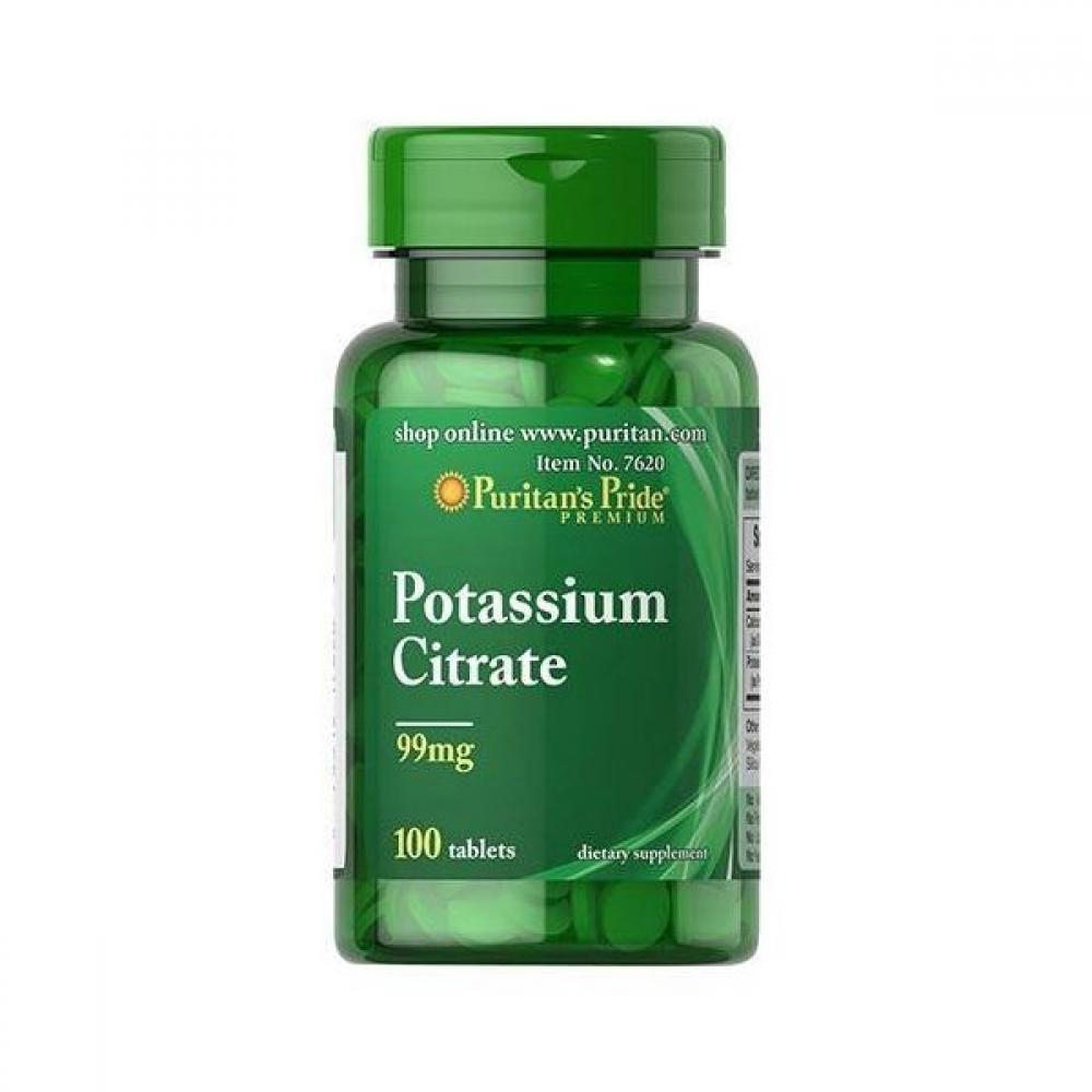 Натуральная добавка Potassium Citrate 100 tabs (100-70-2127136-20)