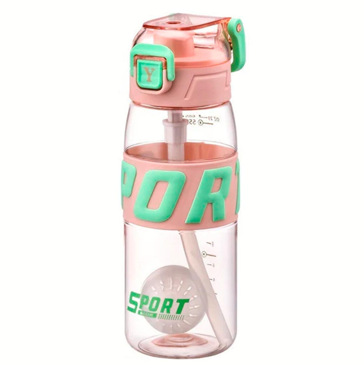 Пляшка-поїлка для води OSPORT 665 мл Рожевий (MS 4622) - фото 1 Пляшка-поїлка для води OSPORT 665 мл Рожевий (MS 4622) - фото 1