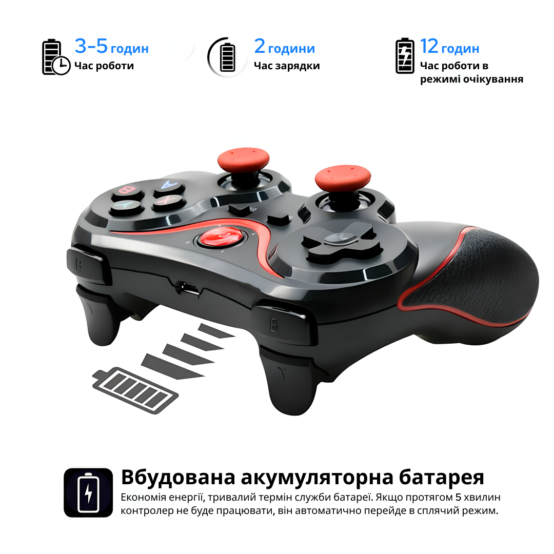 Окуляри віртуальної реальності для смартфонів VR Park з джостиком Terios T3 Black (21967413) - фото 3