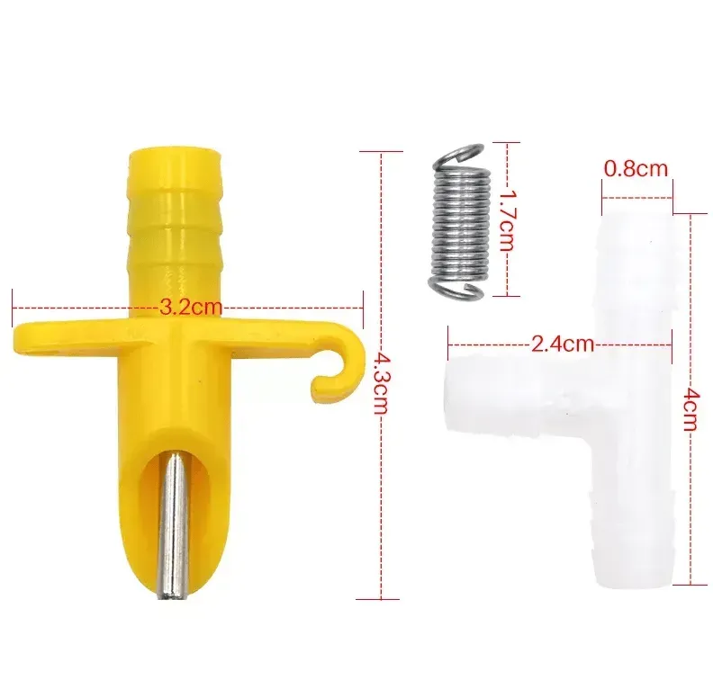 Поїлка ніпельна пластмасова R10 для кроликів і гризунів (11907) - фото 4 Поїлка ніпельна пластмасова R10 для кроликів і гризунів (11907) - фото 4