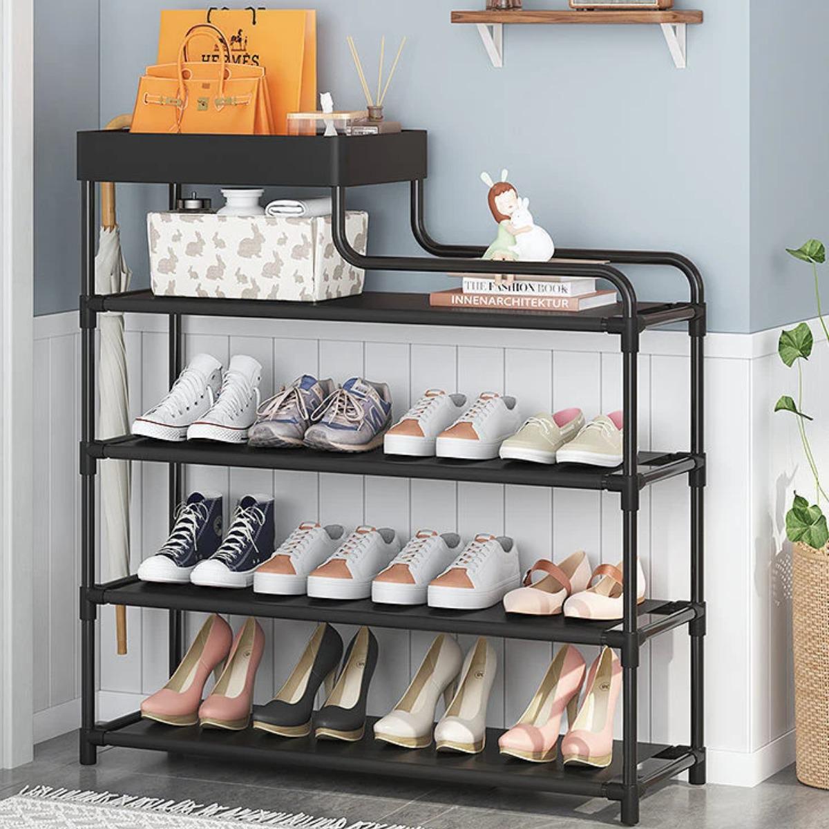 Полиця для взуття Multifunctional Storage Shoe Rack 5 полиць - фото 3