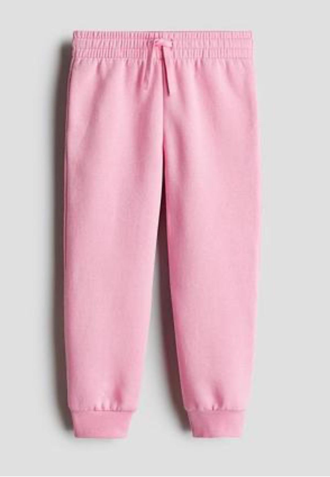 Штани спортивні дитячі H&M утеплені 140 cм Рожевий (348299)