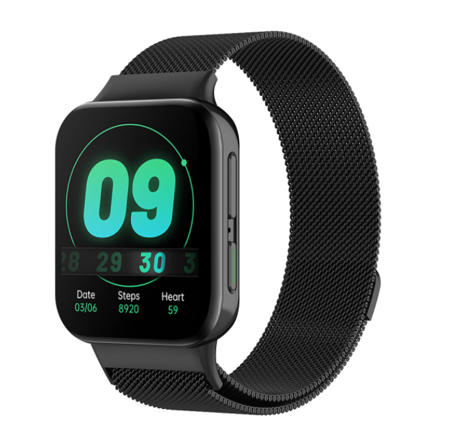 Ремінець DK Metal Milanese Loop Magnetic для Oppo Watch 41 мм