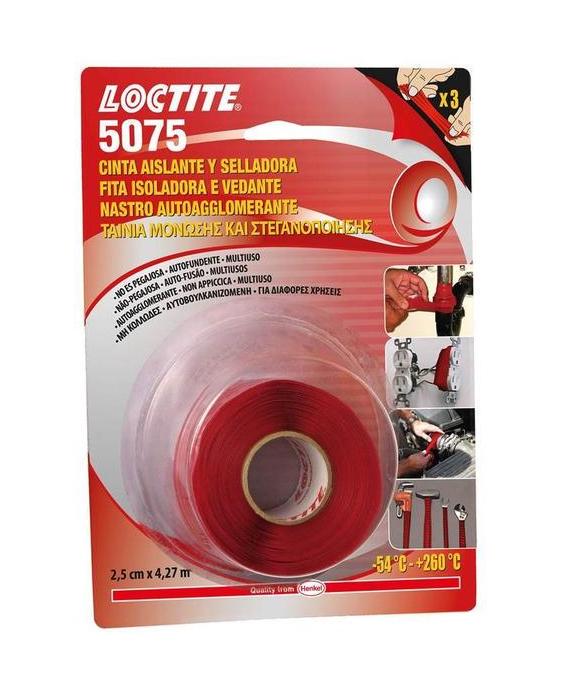 Лента изоляционная LOCTITE 5075 уплотнительная эластичная