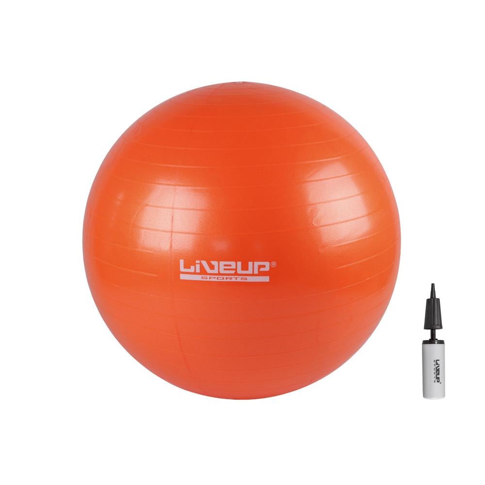 М'яч для фітнесу LiveUp ANTI-BURST BALL з насосом (24995909)