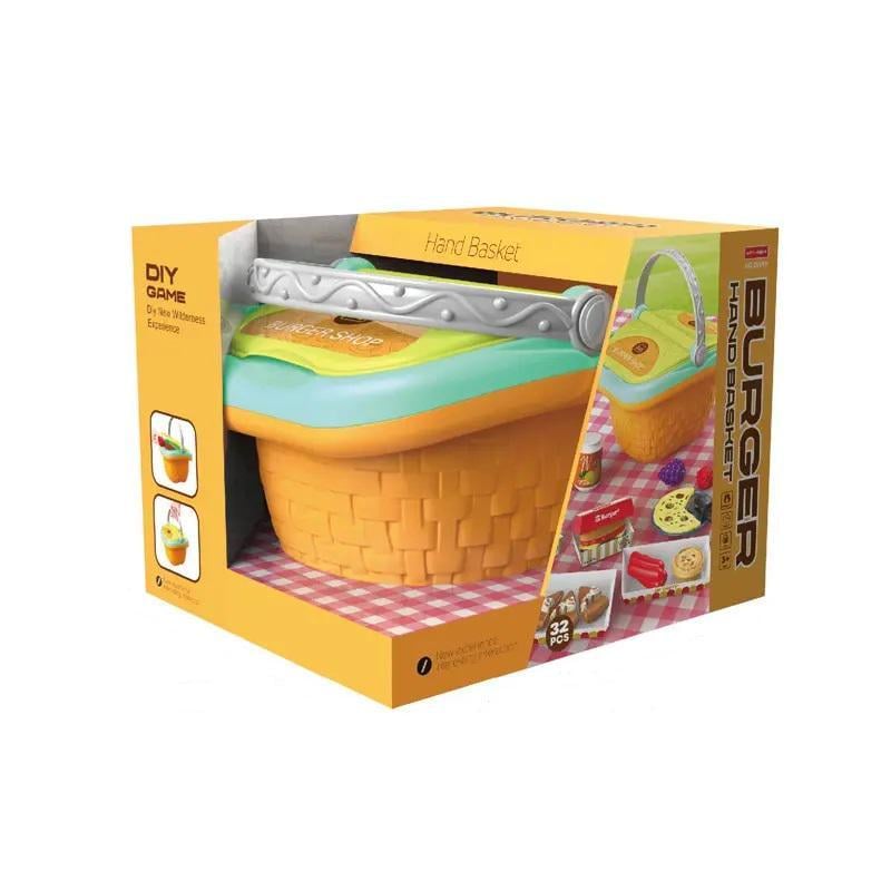 Набор продуктов детский 32 элемента/корзина Yellow (153304)