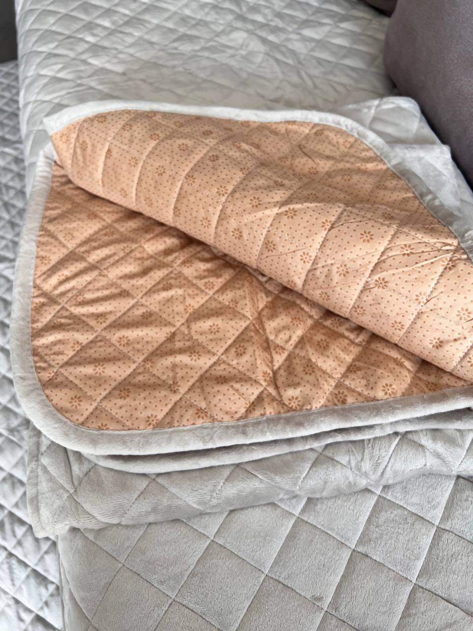 Комплект Дивандек покривало 90х210 см/накидки 2 шт. 90х160 см Білий (П4К-am-divandek-0028) - фото 2 Комплект Дивандек покривало 90х210 см/накидки 2 шт. 90х160 см Білий (П4К-am-divandek-0028) - фото 2