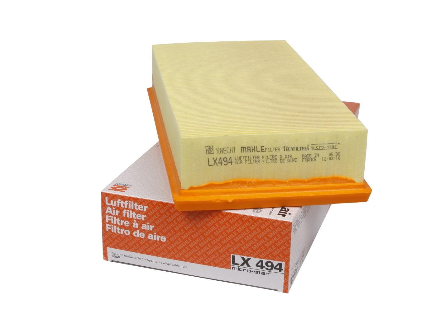 Фильтр воздушный KNECHT для BMW X5 3,0i 00- (LX 494)