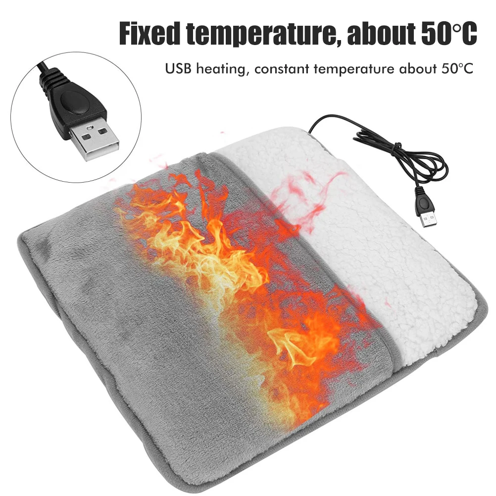 Грелка для ног USB 30х29 см - фото 6
