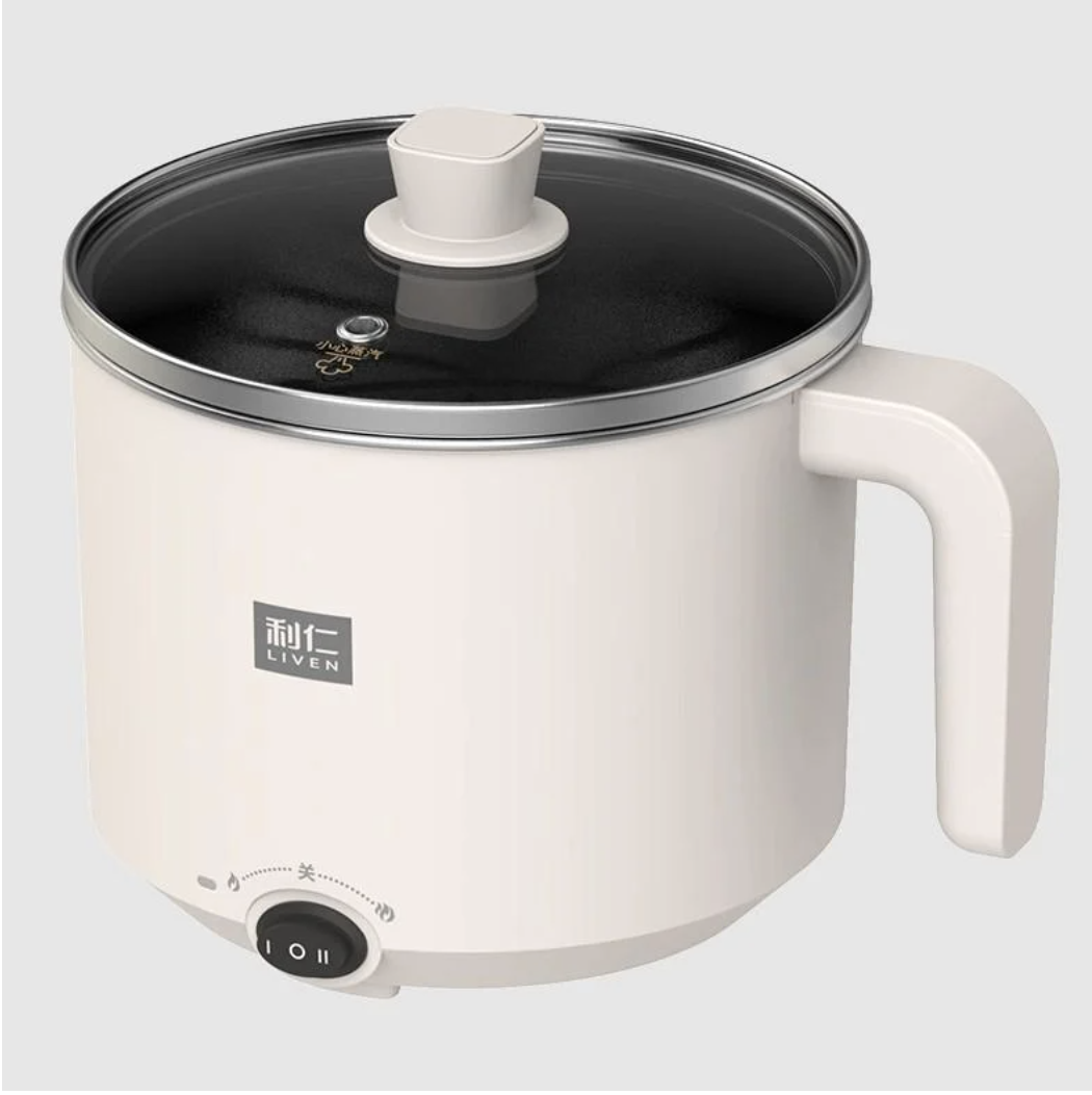 Кастрюля электрическая LIVEN Multi functional Small Hot Pot Electric Cooking Pot 1,8 л