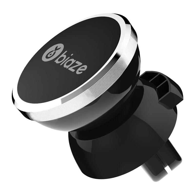 Держатель магнитный автомобильный Biaze С22 для смартфона Серебристый