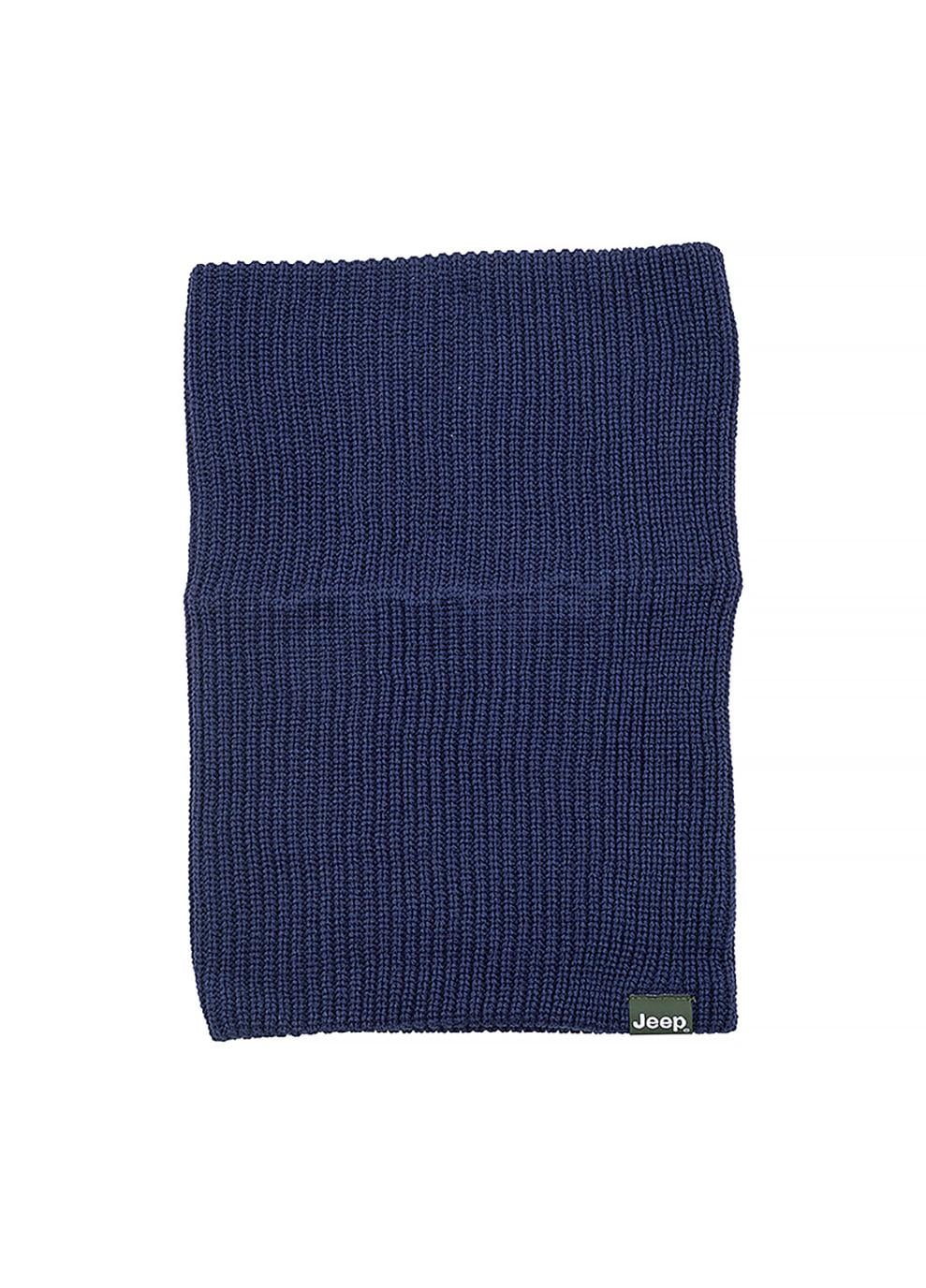 Бафф мужской JEEP RIBBED TRICOT NECKWARMER J22W One size Синий (O102601-A184)