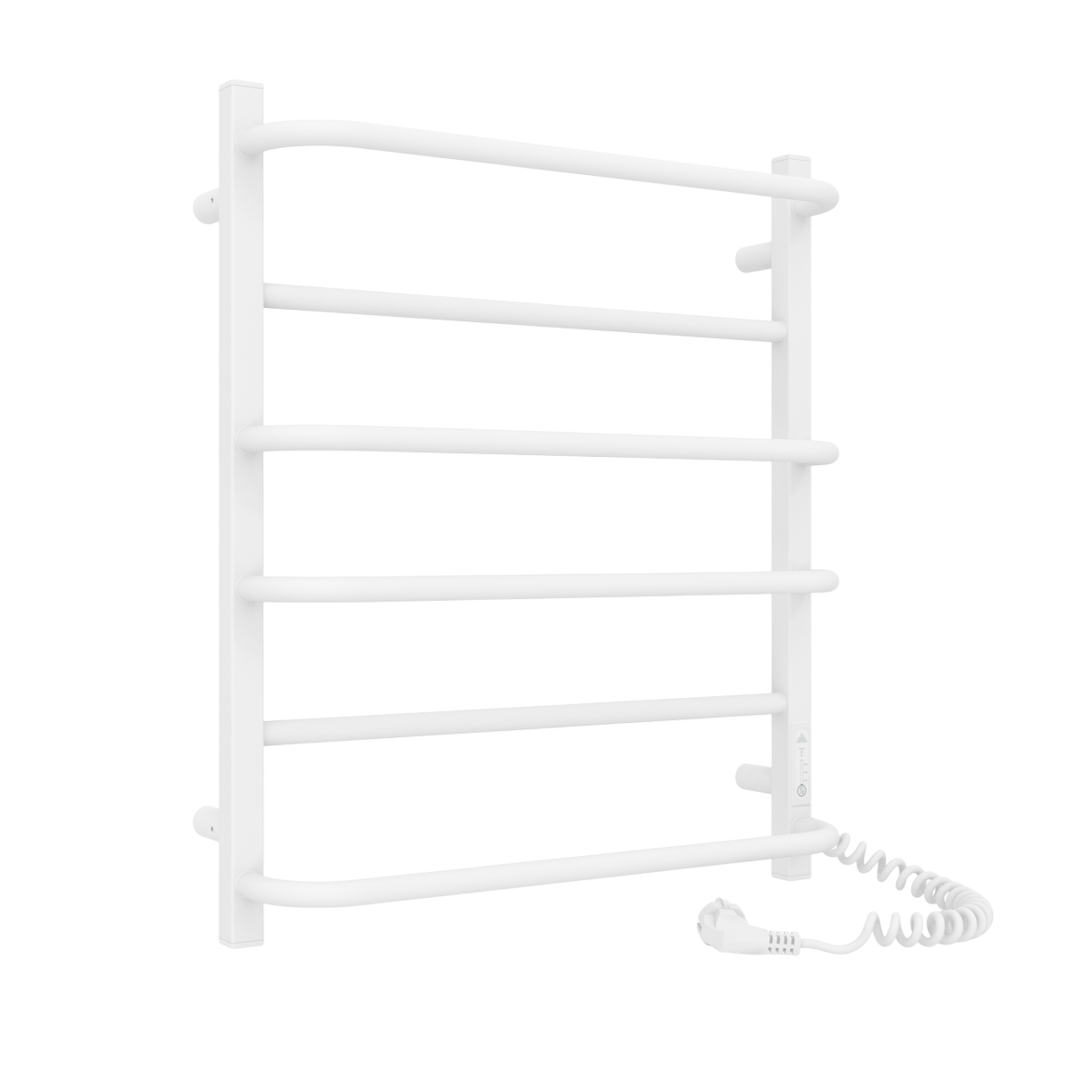 Полотенцесушитель электрический Laris Комфорт ЧФ6 600х500 мм вертикальный Белый (AKV-77700093)
