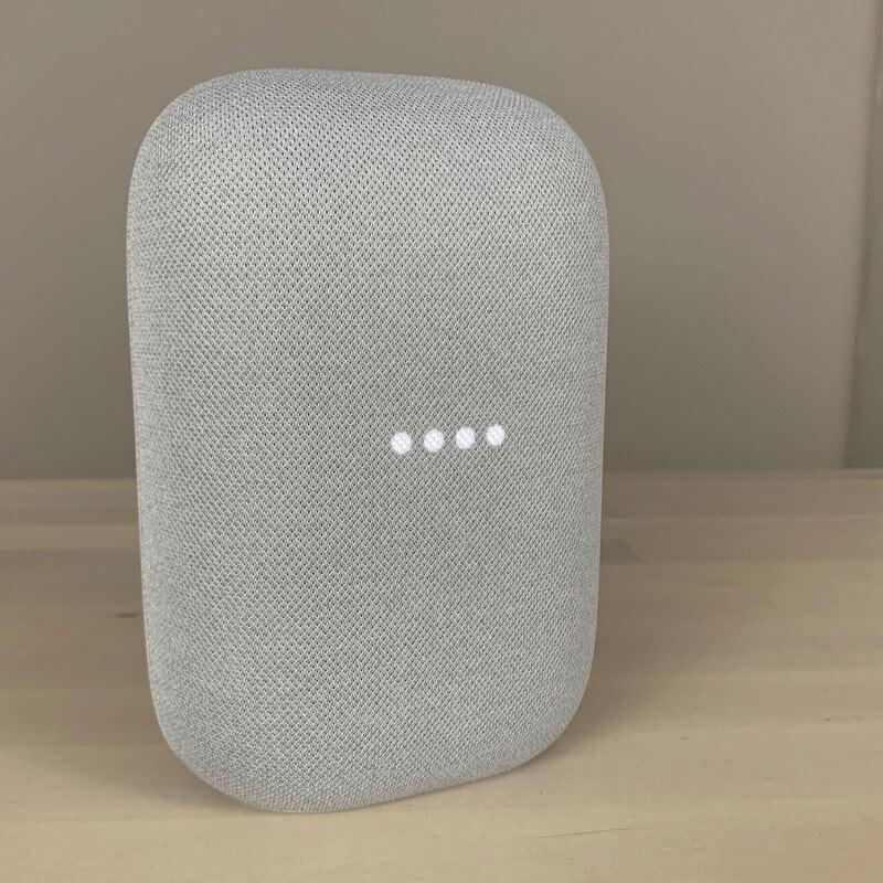 Колонка умная Google Nest Audio Chalk (GA01420) - фото 6