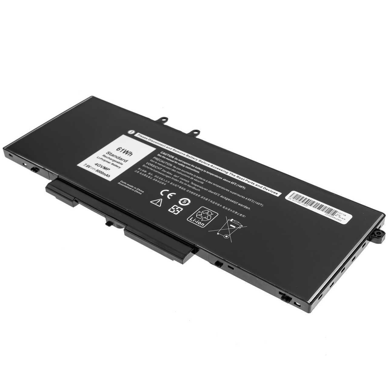 Аккумулятор для ноутбука Dell Latitude 5400 8000 mAh 76V 61 Wh