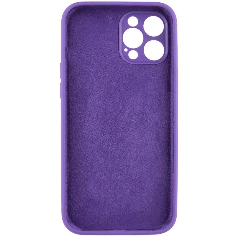 Протиударний Чохол Silicone Case Full Camera Protective (AA) для Apple iPhone 14 Pro Max (6.7") Фіолетовий / Amethyst - фото 4