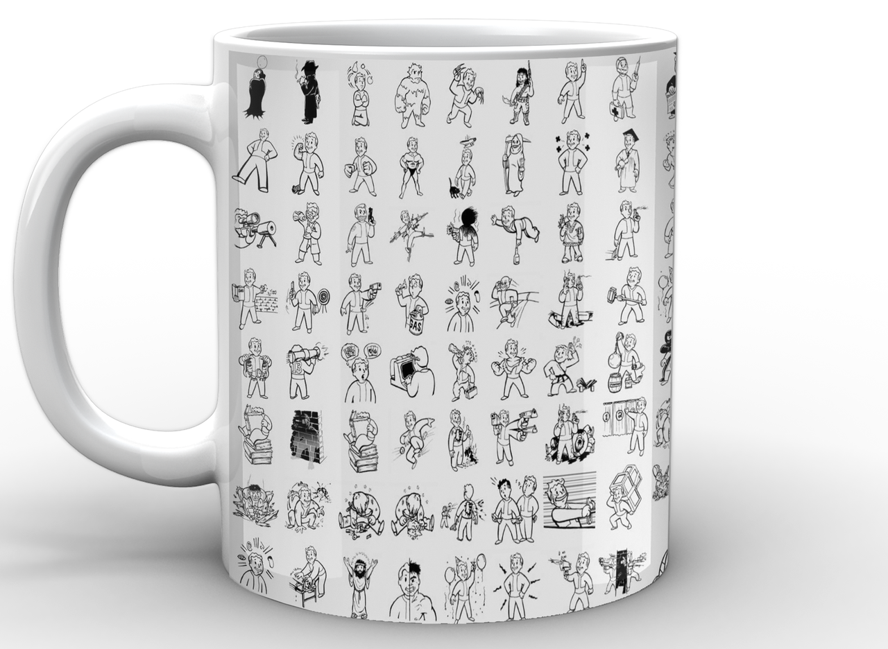 Чашка Fallout постер 330 мл - фото 3