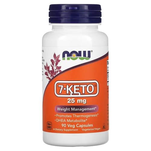 DHEA NOW 7-KETO 25 мг 90 капс. (NOW-03010)
