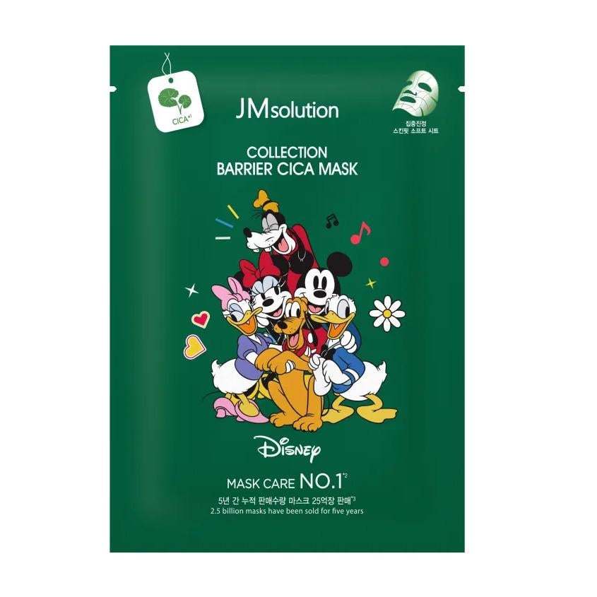 Маска для обличчя тканинна JMsolution Disney Collection Barrier Cica Mask 30 мл (23335860)