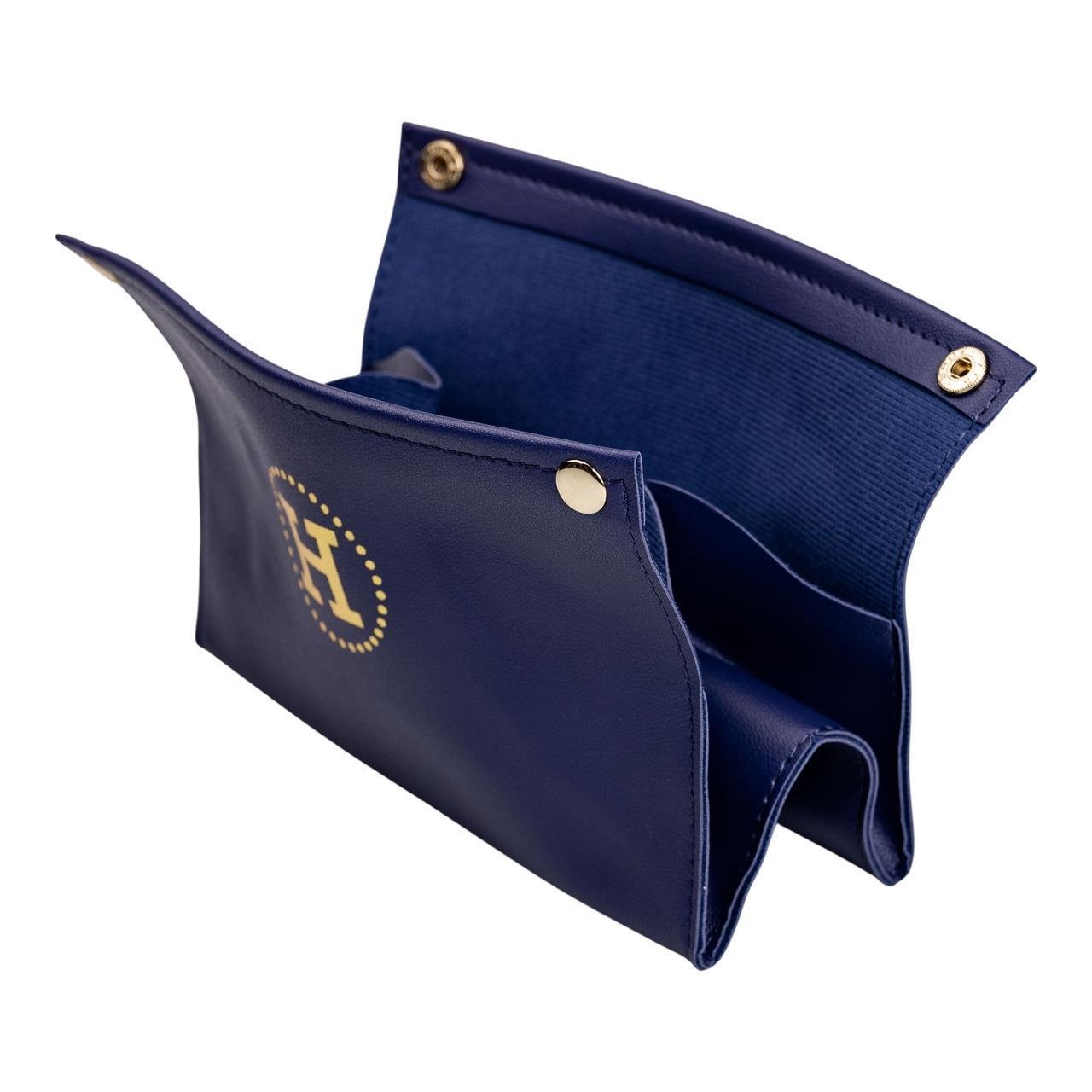 Салфетница из экокожи автомобильный HP-3-213BL 20х7,5х11,5 см Синий (A-033511) - фото 4