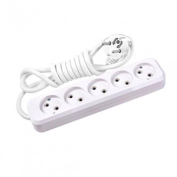 Удлинитель с защитой Е без заземления 5 гнезд 3 м (9721186)