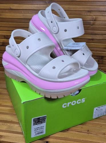 Сандали женские Crocs Mega Crush Tonal Sandal р. 37/38 Stucco (17647) - фото 13