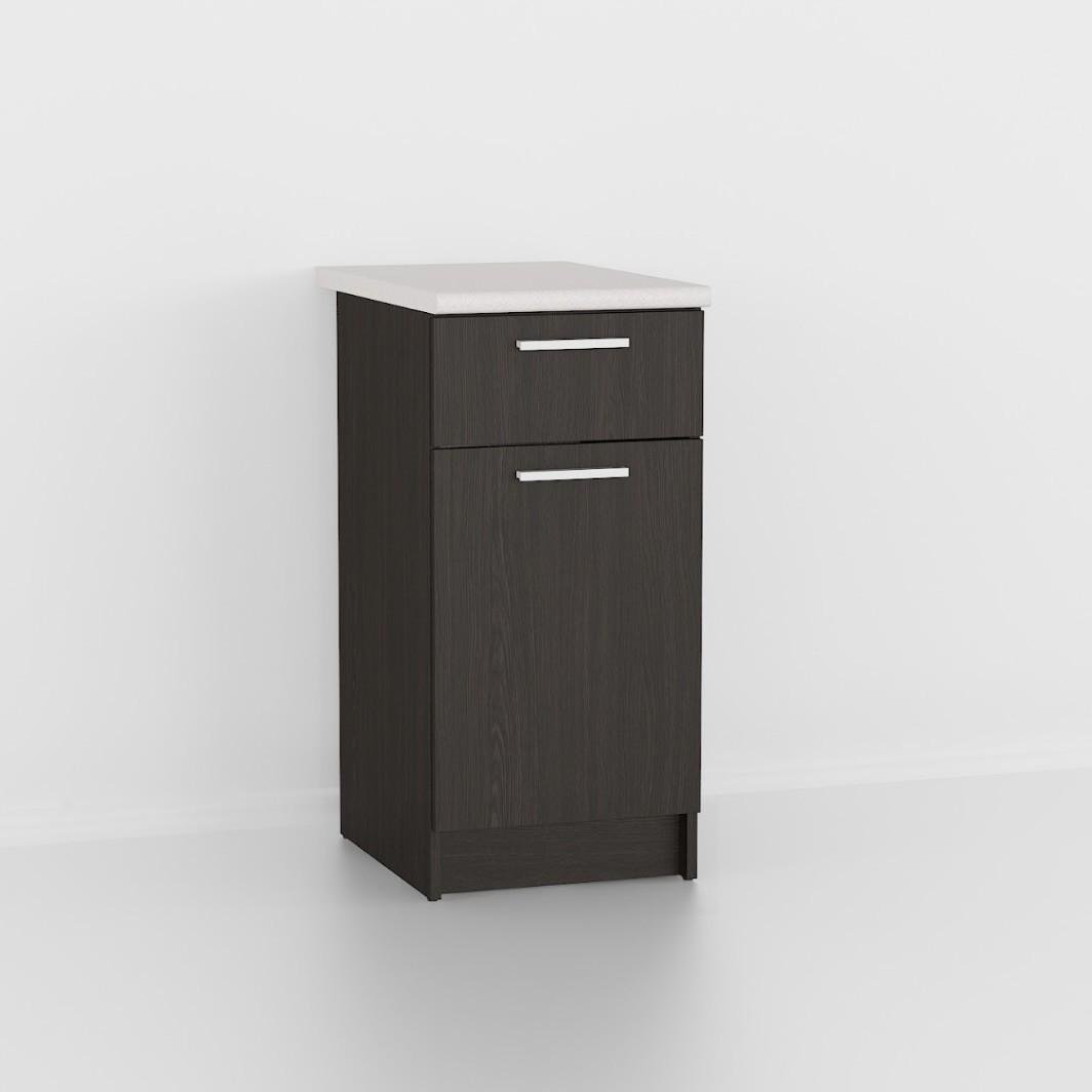 Тумба для кухни из Versa ДСП 400х824х466 мм Венге темный (CN-1)
