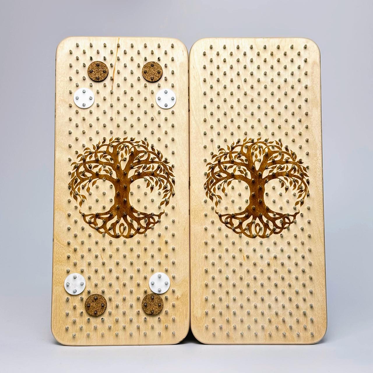 Доска Садху для йоги Aurora Минимализм Ромб 320x140 мм (ДС Минимализм Ромб ДЖ 320_140_10) - фото 2