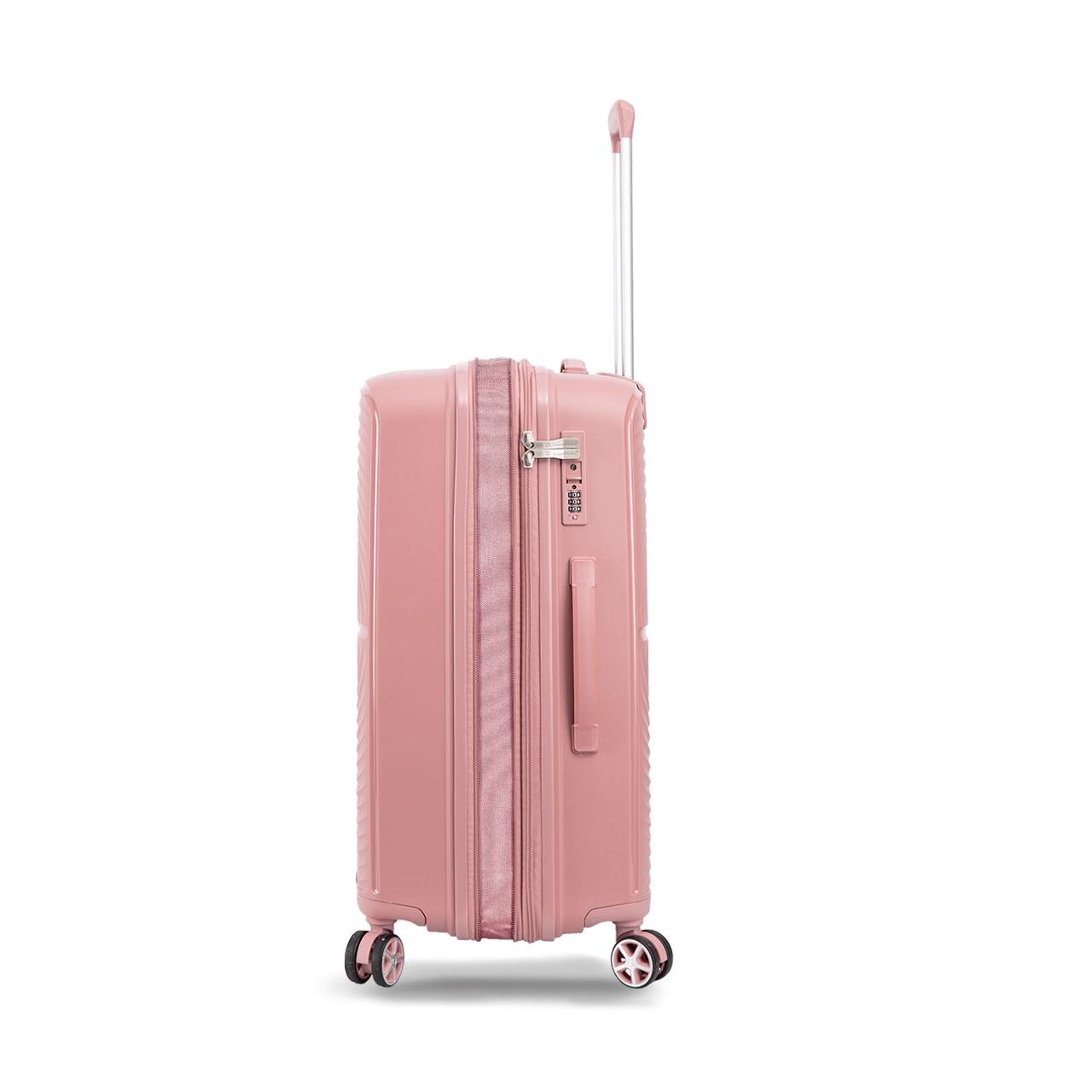Валіза середня Snowball 40903 поліпропілен M Рожеве золото - фото 5 Валіза середня Snowball 40903 поліпропілен M Рожеве золото - фото 5