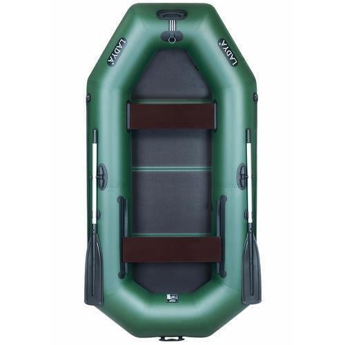 Надувний човен Ладья ЛТ-310ЕВБ ПВХ 4-х місний/гребний/суцільне дно/привальний брус
