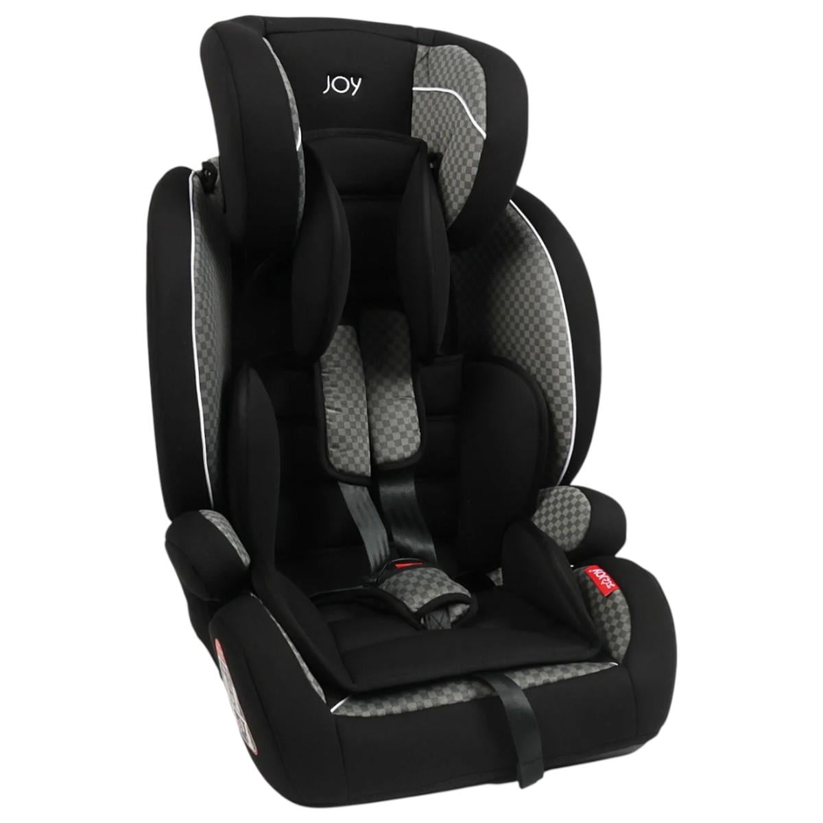 Детское автокресло JOY ISOFIX Серо-черный (SX-60325)