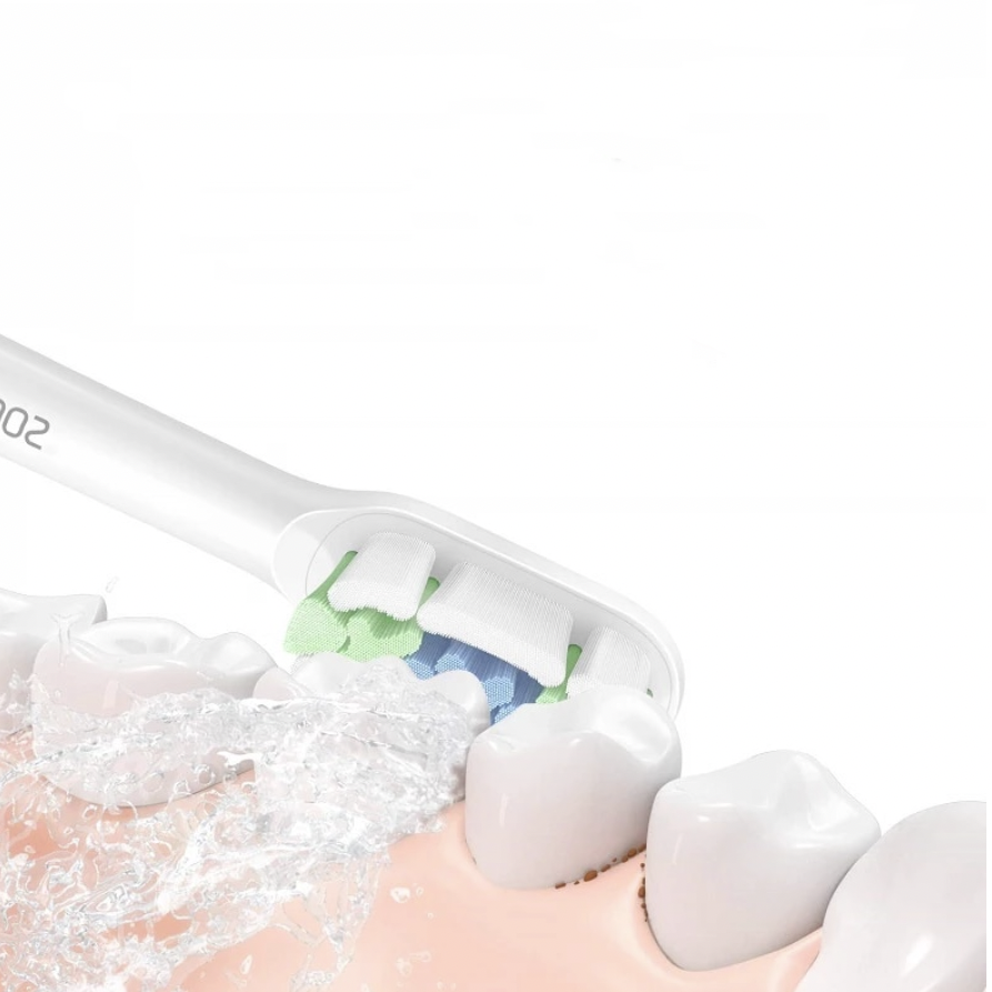 Насадки Soocas для зубної щітки Xiaomi X3/X3U/X5/X1/V1 White (567-2) - фото 4