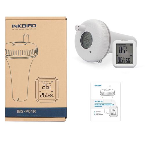 Термометр-поплавок Inkbird IBS-P01R з виносним датчиком для ванної басейну White (534866) - фото 4 Термометр-поплавок Inkbird IBS-P01R з виносним датчиком для ванної басейну White (534866) - фото 4