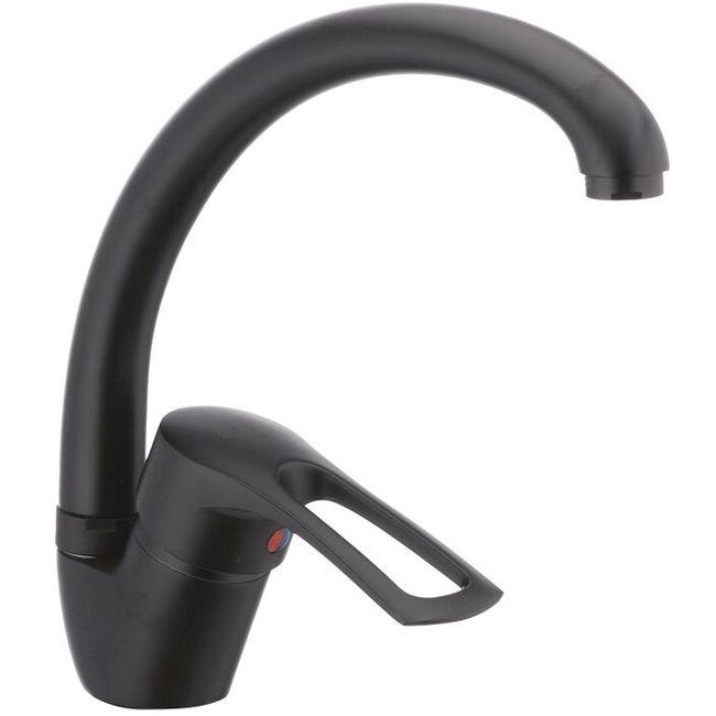 Смеситель для кухни Cron Mars 777 Black (CR0789)