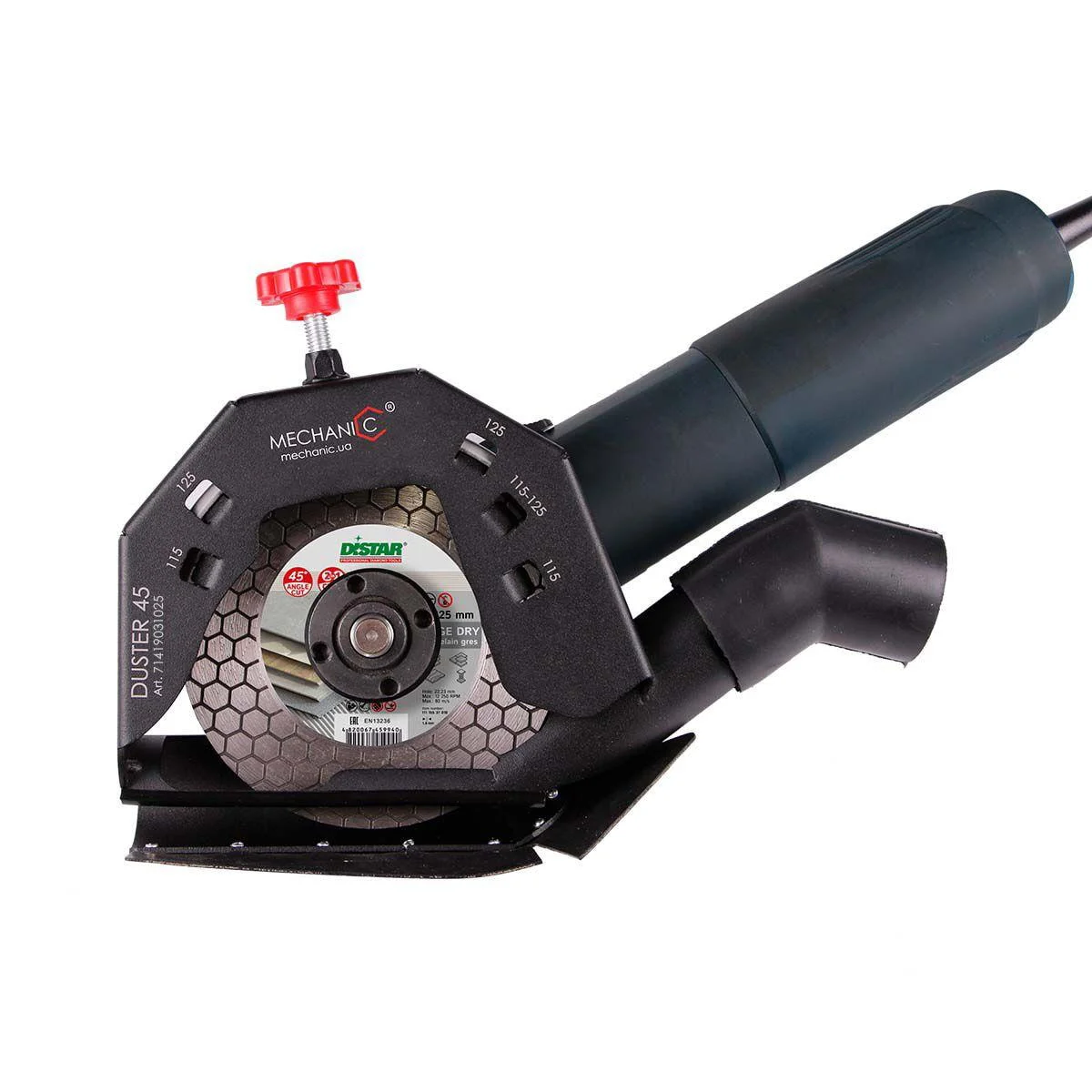 Насадка Mechanic DUSTER 45 115-125 для ушм (71419031025)