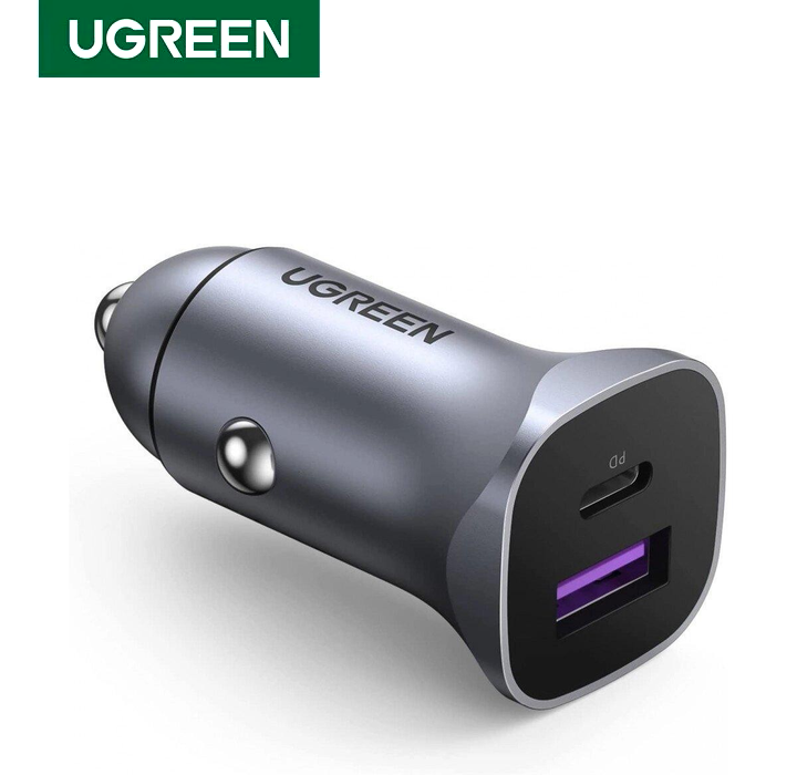 Зарядное устройство для автомобильного UGREEN CD130 30W PD3.0 QC4.0 (2000141) - фото 2