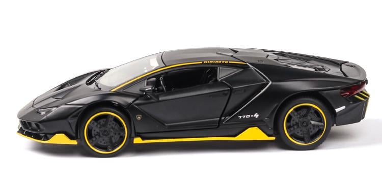 Іграшкова машинка Lamborghini LP770 звук/горять фари металева/інерційна машинка 1:32 (VA-1138857822)